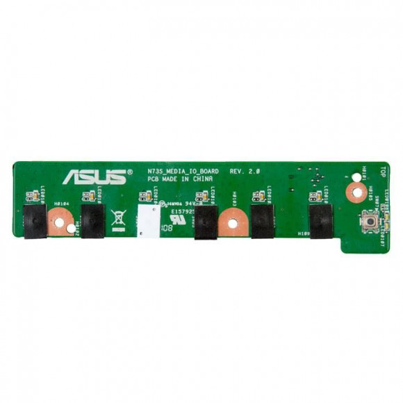 Доп. плата N73S MEDIA IO BOARD для ноутбука Asus N73SV с разбора