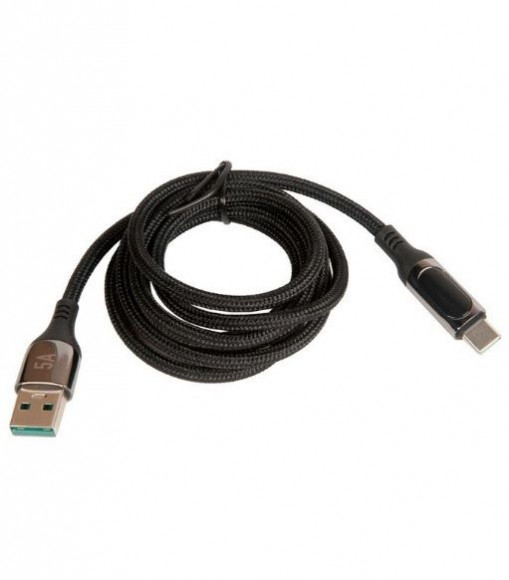 Кабель USB Hoco S51 Extreme для Lightning, 2.4А, длина, 1.2м, черный