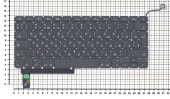 Клавиатура для ноутбука Apple A1286 с SD, большой Enter RU Клавиатура для ноутбука Apple A1286 с SD, большой Enter RU