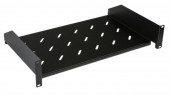 TAL3-2U-300-RAL9005 Полка угловая с перфорацией 19';, 2U, ширина 440 мм, глубина 300 мм, цвет черный (RAL 9005) Hyperline TAL3-2U-300-RAL9005 Полка угловая с перфорацией 19';, 2U, ширина 440 мм, глубина 300 мм, цвет черный (RAL 9005) Hyperline