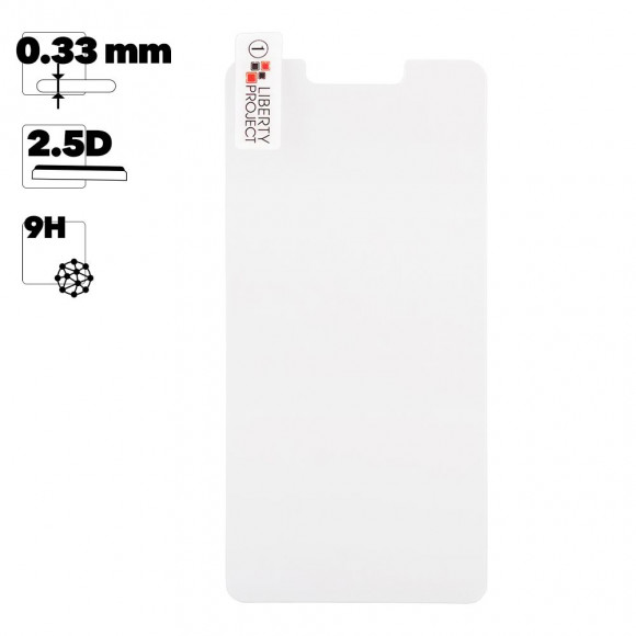 Защитное стекло "LP" для Xiaomi Redmi Note 4 Tempered Glass 0.33 мм, 2.5D, 9H (ударопрочное)