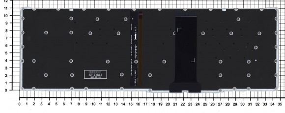 Клавиатура для ноутбука Acer Nitro 5 AN517-51, черная с красной подсветкой