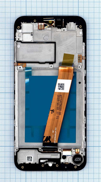 Дисплей для Samsung Galaxy A01 SM-A015F (узкий разъем) черный