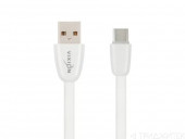Кабель USB Vixion (K12) Type-C (1м) силиконовый, белый Кабель USB Vixion (K12) Type-C (1м) силиконовый, белый