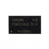 Видеопамять K4W4G164GD-BC1A нереболленная с разбора