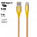 USB кабель "LP" Type-C Носки (желтый, блистер)