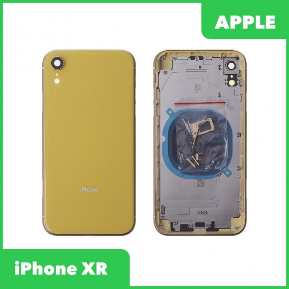 Корпус для iPhone XR (желтый)