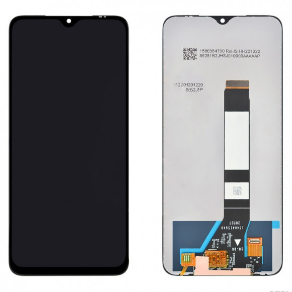 Дисплей для Xiaomi Poco M3, Redmi 9T + тачскрин, черный (copy LCD)