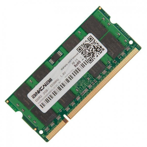 Модуль памяти Ankowall SODIMM DDR2 2ГБ 533 MHz PC2-4200