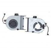 Вентилятор (кулер) для ноутбука Asus A45D, A55A, F55, K55, R500V, X55A, U57V, 9мм VER-1, 4-pin