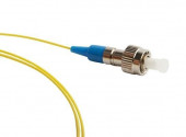 FPT-B9-9-FC/UR-1M-LSZH-YL Пигтейл оптический FC/UPC, 9/125 (OS2), 1 м, LSZH Hyperline