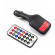 FM модулятор FM-02 (Дисплей/Пульт/USB/Micro SD/AUX), черный/красный/коробка FM модулятор FM-02 (Дисплей/Пульт/USB/Micro SD/AUX), черный/красный/коробка
