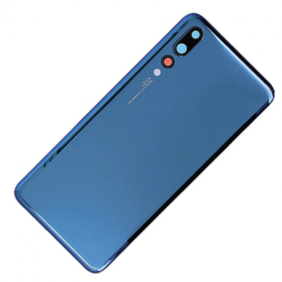 Задняя крышка WL для Huawei P20 Pro (синий) со стеклом камеры
