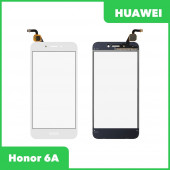 Сенсорное стекло (тачскрин) для Huawei Honor 6A (DLI-TL20), белый