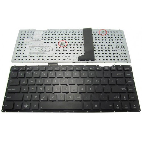 Клавиатура для ноутбука Asus X401 BLACK РУССКАЯ РАСКЛАДКА