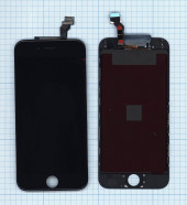 Дисплей для Apple iPhone 6 в сборе с тачскрином (AAA), черный Дисплей для Apple iPhone 6 в сборе с тачскрином (AAA), черный