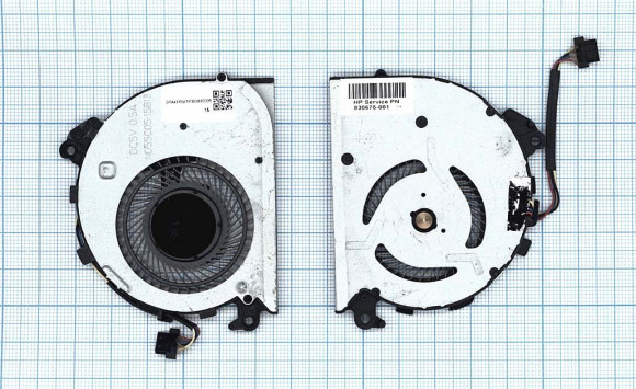 Вентилятор (кулер) для ноутбука HP Spectre X360 13-4000, 4-pin