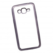 Силиконовый чехол "LP" для Samsung Galaxy J2 Prime (G532F) TPU (прозрачный с черной хром рамкой) Силиконовый чехол "LP" для Samsung Galaxy J2 Prime (G532F) TPU (прозрачный с черной хром рамкой)