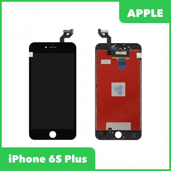 LCD дисплей для Apple iPhone 6S Plus в сборе с тачскрином TF, черный (AAA)