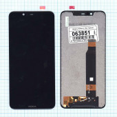 Модуль (матрица + тачскрин) для Nokia 5.1 Plus, черный