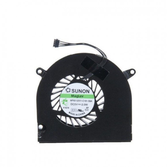 Вентилятор (кулер) для ноутбука Apple MacBook Pro 13 A1278, Late 2008 - Mid 2012, 4-pin Вентилятор (кулер) для ноутбука Apple MacBook Pro 13 A1278, Late 2008 - Mid 2012, 4-pin