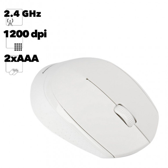 Мышь беспроводная Smartbuy ONE 333AG-W белая