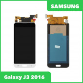 LCD дисплей для Samsung Galaxy J3 2016 SM-J320 в сборе, TFT с регулировкой яркости (белый)