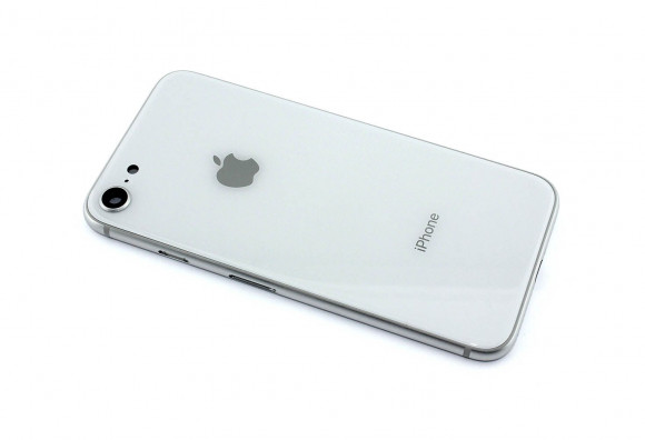 Задняя крышка (корпус) в сборе с рамкой для Apple iPhone 8, white Задняя крышка (корпус) в сборе с рамкой для Apple iPhone 8, white