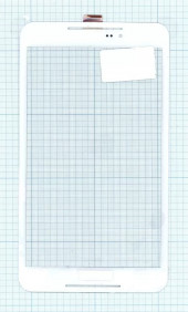 Сенсорное стекло (тачскрин) для Asus FonePad 8 (FE380CG), белое Сенсорное стекло (тачскрин) для Asus FonePad 8 (FE380CG), белое