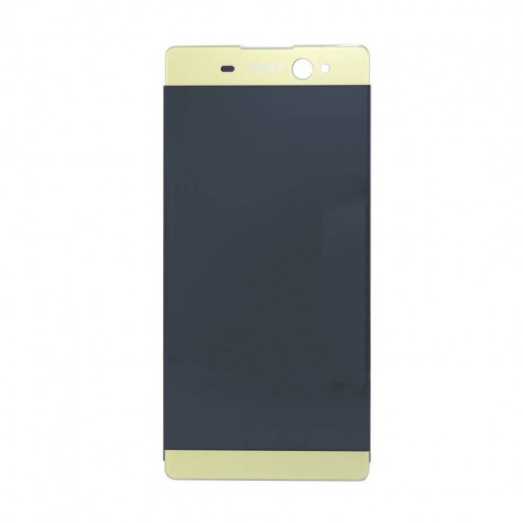 Дисплей Sony F3211, F3212 (XA Ultra, XA Ultra Dual)+тачскрин (золото лайм)