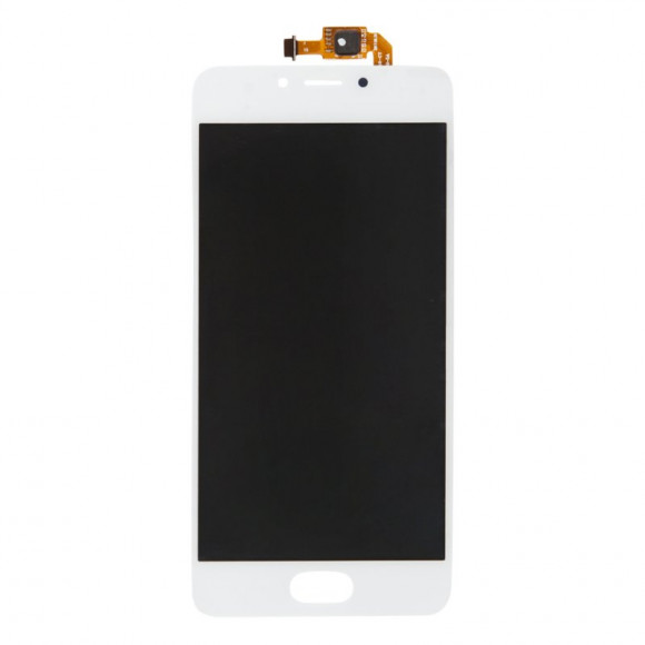 LCD дисплей для Meizu M5C с тачскрином (белый)