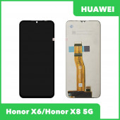 LCD дисплей для Huawei Honor X6 (VNE-LX1), Honor X8 5G (VNE-N41) с тачскрином 100% оригинал (черный) LCD дисплей для Huawei Honor X6 (VNE-LX1), Honor X8 5G (VNE-N41) с тачскрином 100% оригинал (черный)