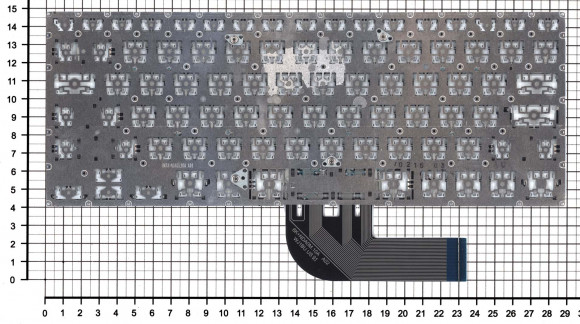 Клавиатура для ноутбука Asus Pro B9440U, черная с подсветкой