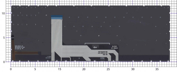 Клавиатура для ноутбука HP Omen 7 16-B черная с подсветкой (Intel версия) Клавиатура для ноутбука HP Omen 7 16-B черная с подсветкой (Intel версия)