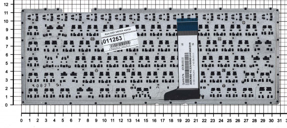 Клавиатура для ноутбука Asus X451, X451CA, черная