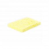 Губка для очистки жал паяльников, увлажненная, 80x50мм, желтая