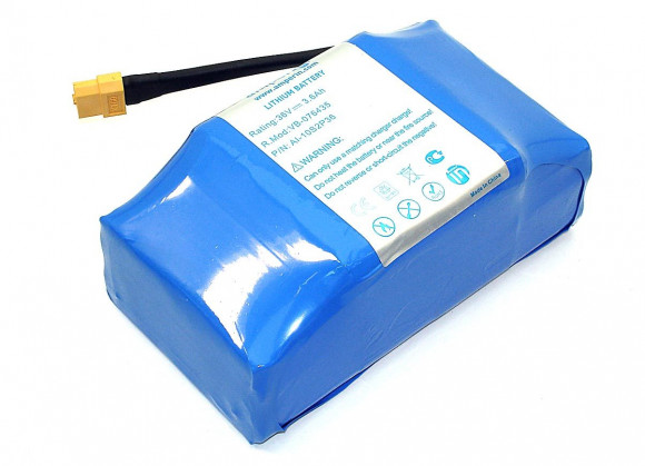 Аккумулятор Amperin 10S2P для гироскутера, 36В, 3600мАч, Li-ion