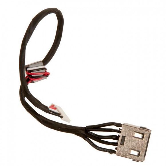Разъем питания (зарядки) для ноутбука Lenovo IdeaPad G50-30, G50-40, G50-45, G50-50, с кабелем 23 см