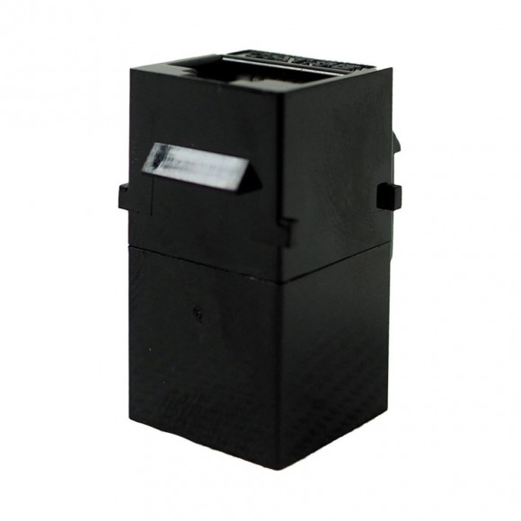 Проходной адаптер (coupler) BNH, keystone, 2хRJ45, кат. 5е, неэкр., 1 шт, цвет: чёрный, (B300.2-5E-NB)