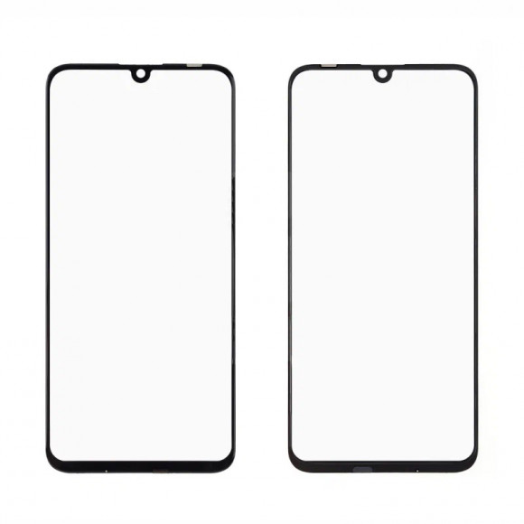 Стекло для переклейки на Huawei Honor 10 Lite, 10i, 20i + OCA (черный) HC