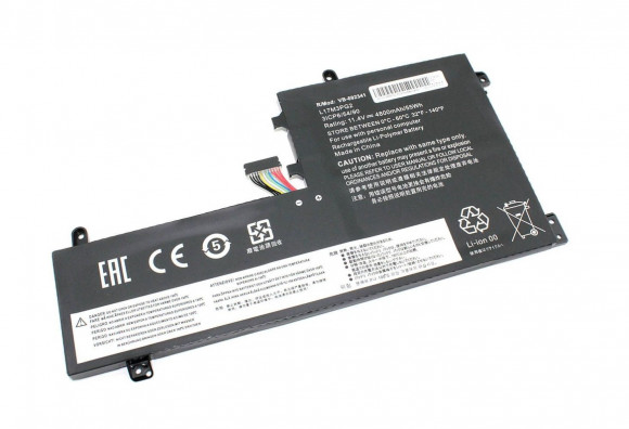 Аккумулятор (батарея) для ноутбука Lenovo Legion Y7000 (L17M3PG2) 11.4V, 4800mAh OEM средний шлейф