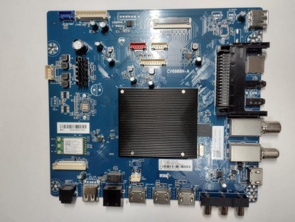 Майн плата CV6886H-A от ТВ Blaupunkt 50UN265T с разбора