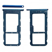 Держатель SIM Huawei Honor 9 Lite (LLD-L31) синий Держатель SIM Huawei Honor 9 Lite (LLD-L31) синий
