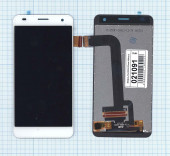 Модуль (матрица + тачскрин) для Fly Cirrus 8 (FS514), белый