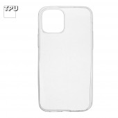 Силиконовый чехол "LP" для Apple iPhone 12, 12 Pro ультратонкий, прозрачный (европакет)