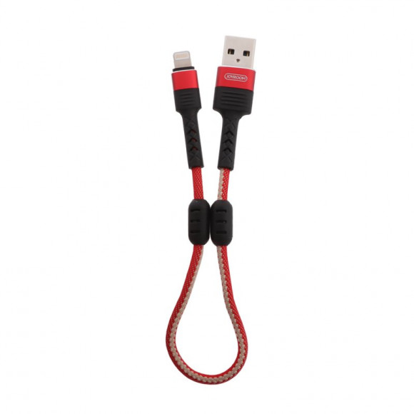 Кабель Joyroom S-M372 для Apple iPhone Lightning 8-pin, 0.15м, красный