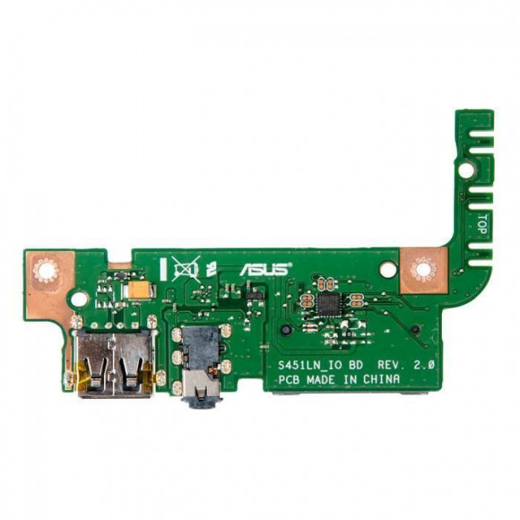 Плата портов и картридера для ноутбука Asus S451LA, S451LB, S451LN, V451LA, V451LB, V451LN