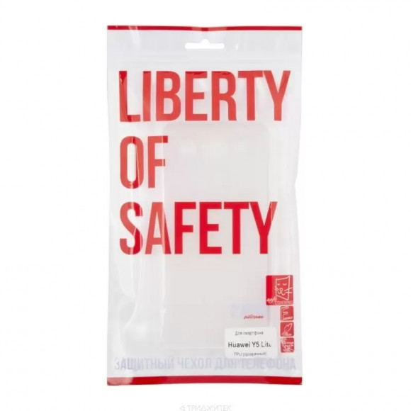 Чехол силиконовый "LP" для Huawei Y5 Lite TPU, прозрачный (европакет) Чехол силиконовый "LP" для Huawei Y5 Lite TPU, прозрачный (европакет)