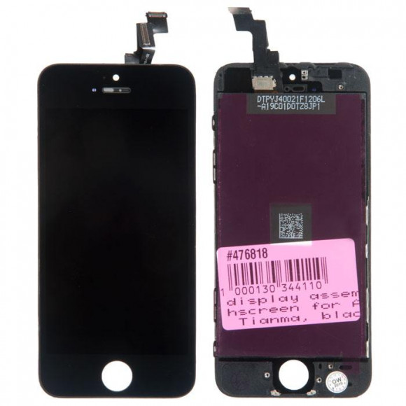 Модуль для Apple iPhone 5S, SE Tianma, черный
