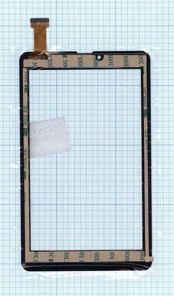 Тачскрин (сенсорное стекло) FX-136-V1.0 для планшета Digma HT7070MG, BQ Mobile 7021G, teXet X-pad RAPID 7.2 4G TM-7889, 7", черный